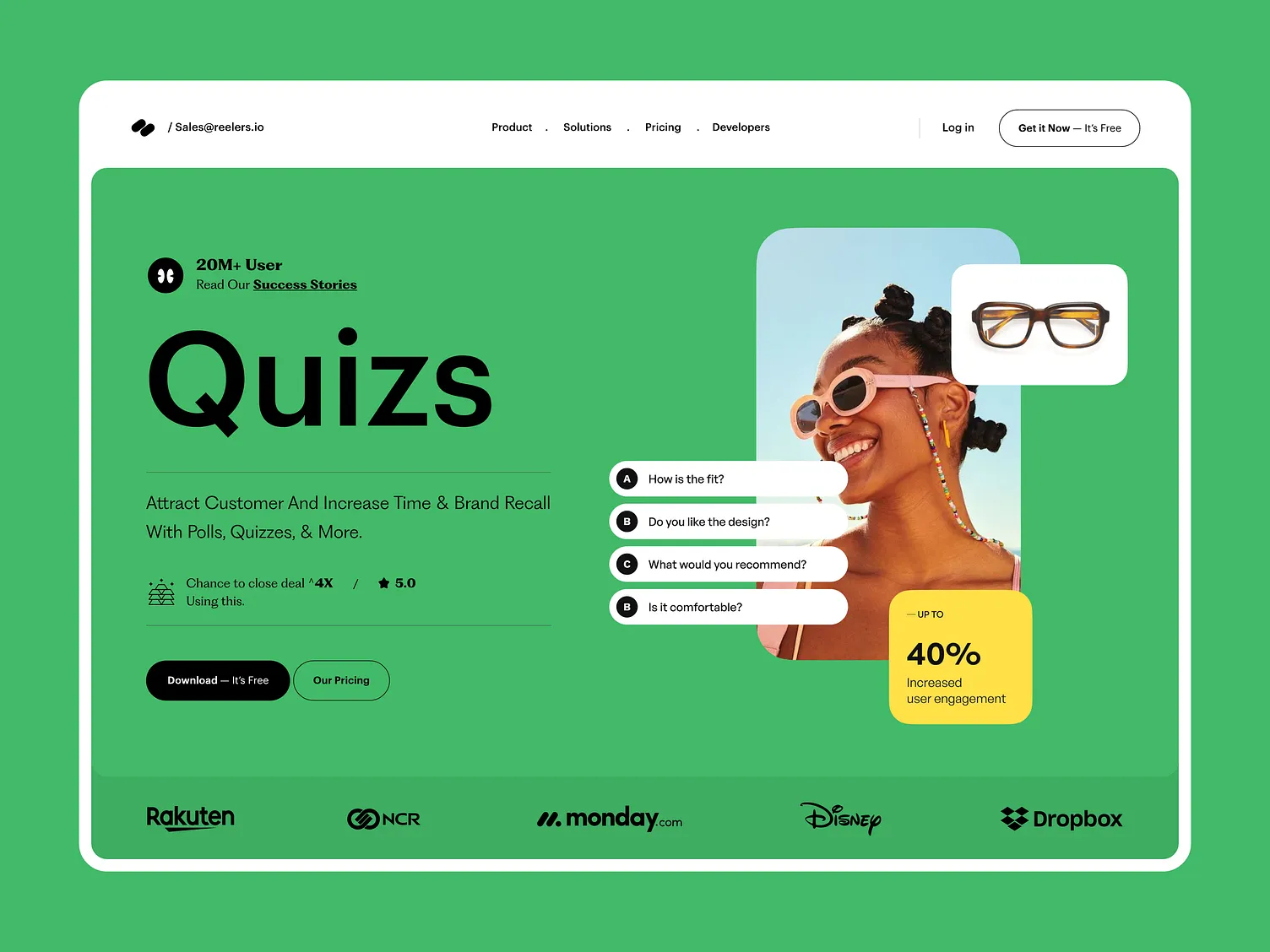 AI quiz generator interface